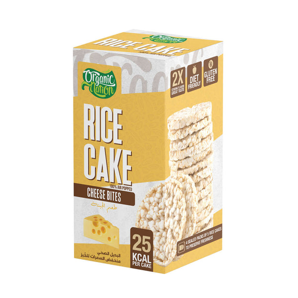 Rice Cake-25Kcal Per Cake-120G.-Cheese Bites