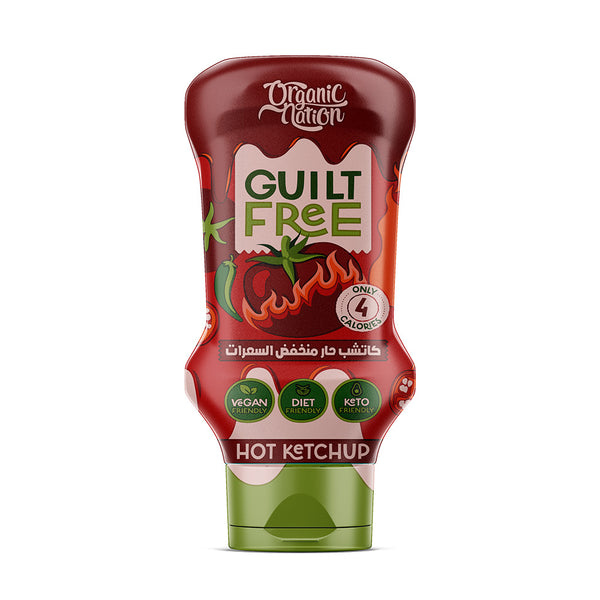 Guilt Free Hot Ketchup Zero Added Sugar-350Ml