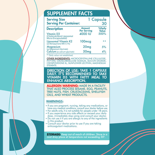 Liposomal D3+K2 -30Serv.-30Capsules