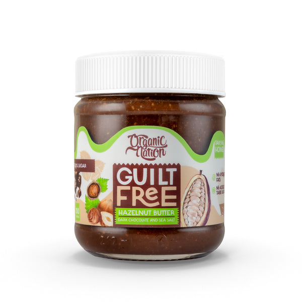 Guilt Free Hazelnut Butter-200G-Dark Chocolate and Sea Salt