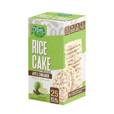 Rice Cake-25Kcal Per Cake-120G.-Apple Cinnamon