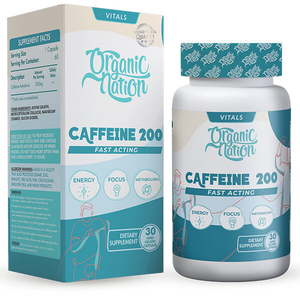 Caffeine 200 Fast Acting