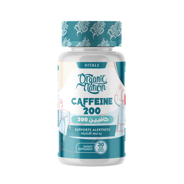كافيين 200-30 كبسولات جيلاتينية