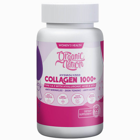Hydrolyzed Collagen 1000 -90Coated Tablets