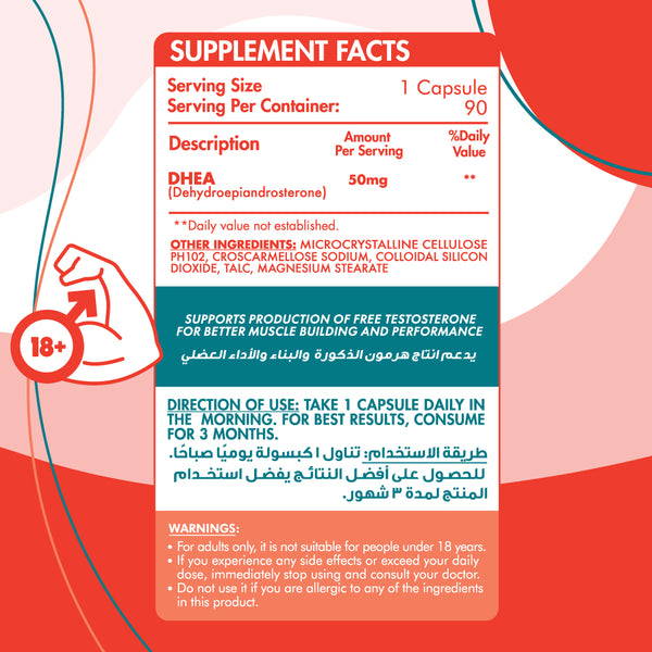 DHEA- 90 Capsules