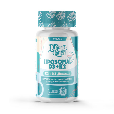 Liposomal D3+K2 -60Serv.-60 Capsules