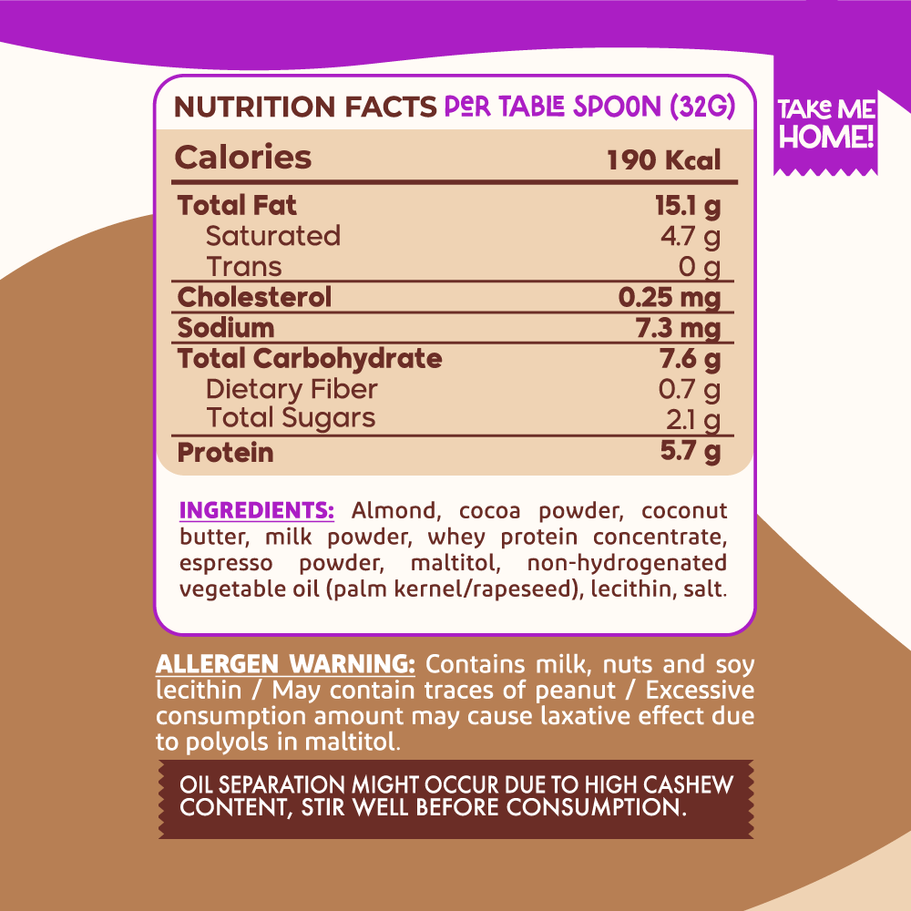 Almond Spread-200G-Espresso Cream