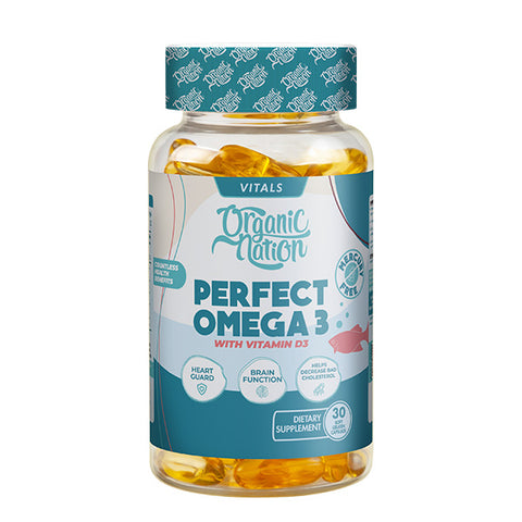 Perfect Omega3 With Vitamin D3-30Serv.-30 Capsules