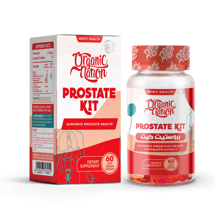 Prostate Kit-30Serv.-60Soft Gels Organic Nation