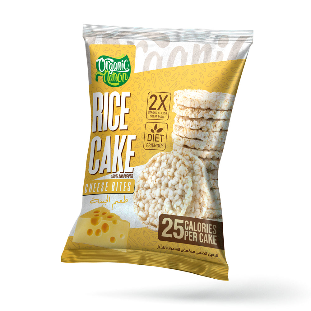 Rice Cake-5Pices.-25Gm.-Cheese Bites – Organic Nation