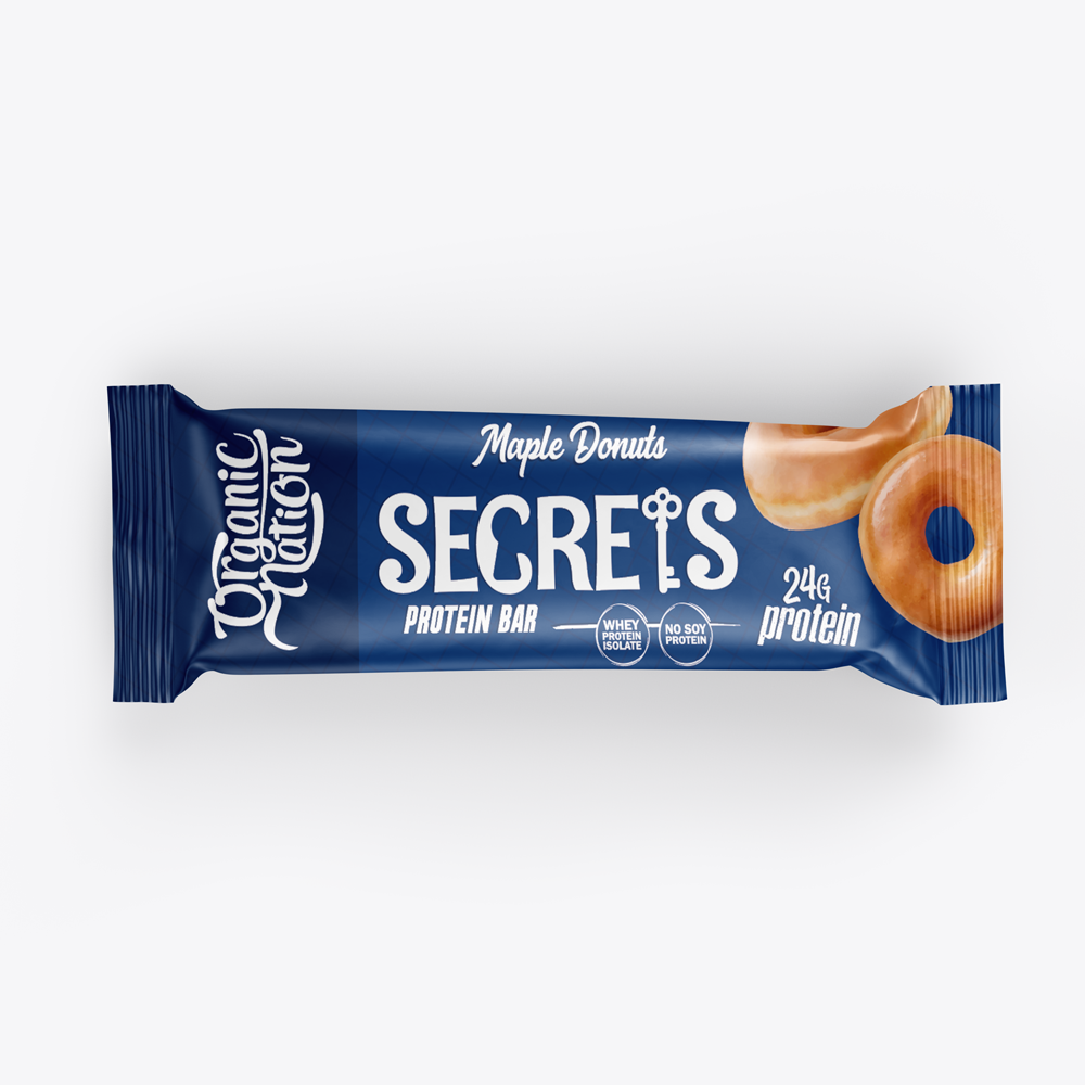 Secrets Protein Bar-1Serv.-70G-Maple Donuts