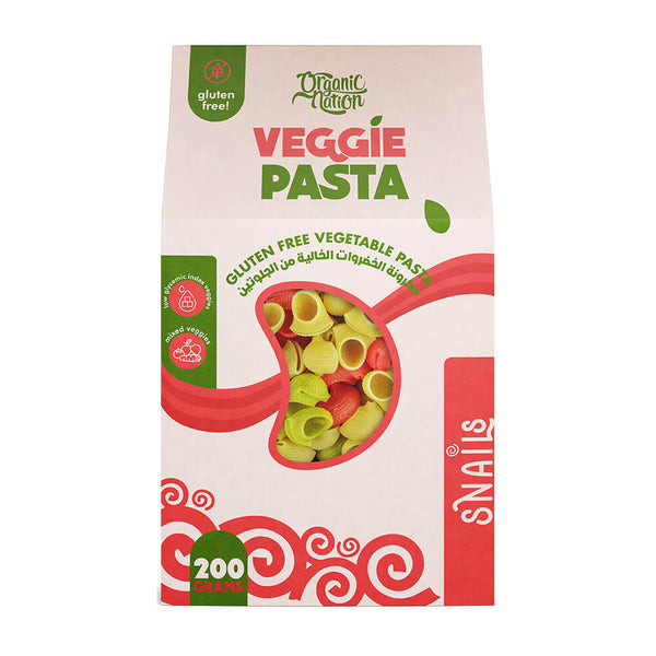Snails Veggie Pasta