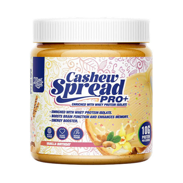 Cashew Spread pro+Vanilla Birthday Cake