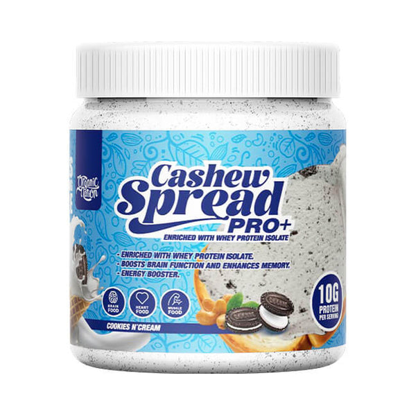 Cashew Spread With Whey protein Isolate-275G-Cookies N'Cream