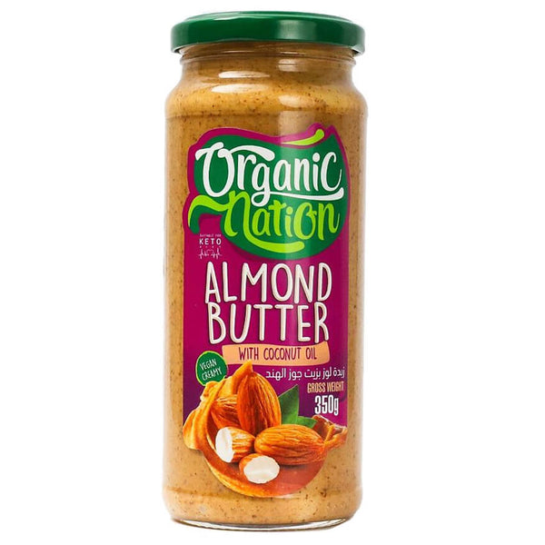 Almond Butter with coconut oil