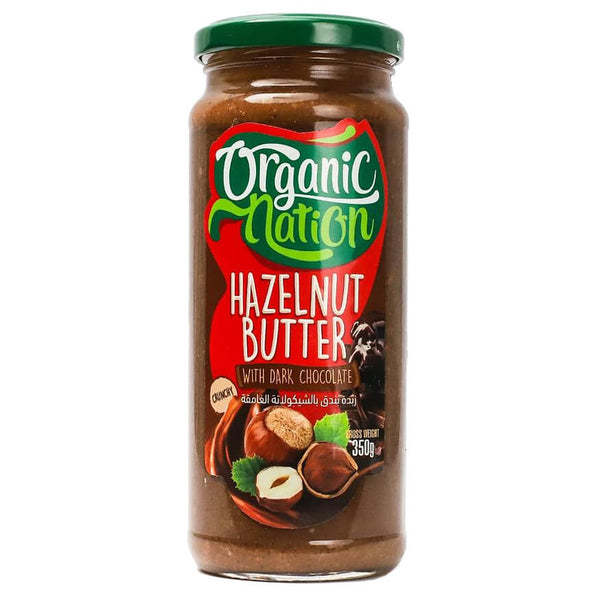 Hazelnut butter with dark chocolate