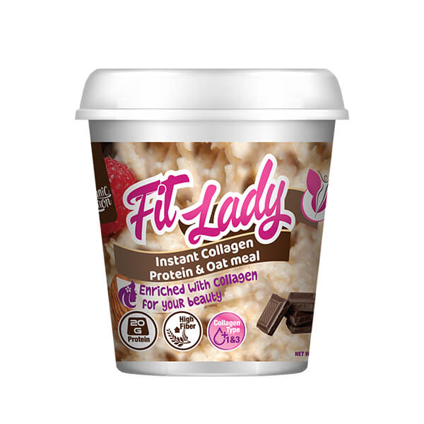 Fit Lady Instant Protein & Oat Meal - Chocolate