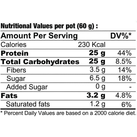 Fit Pot Instant Protein & Oat Meal - Strawberry