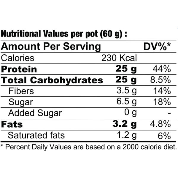 Fit Pot Instant Protein & Oat Meal - Strawberry