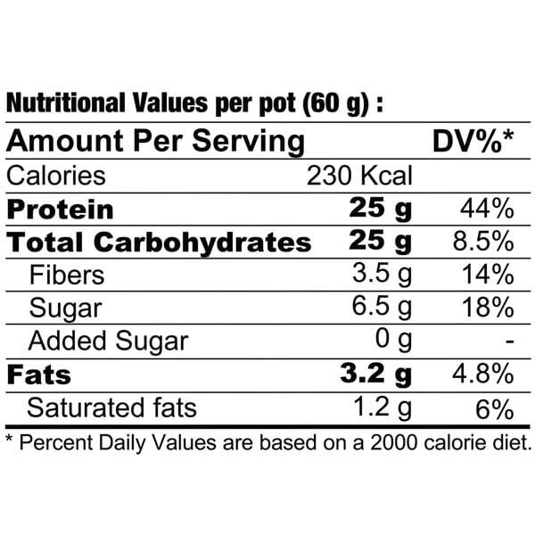 Fit Pot Instant Protein & Oat Meal - Chocolate