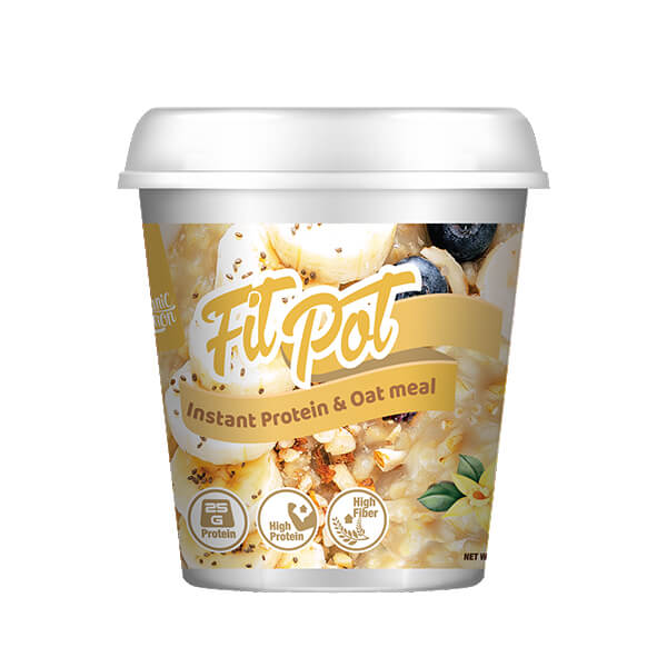 Fit Pot Instant Protein & Oat Meal - Vanilla