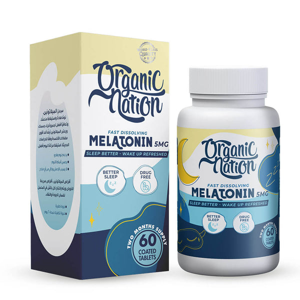 Fast Dissolving Melatonin 5mg.-60serv.-60Tablet