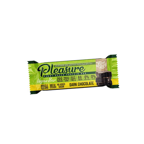 Pleasure Plant-Based Protein bar Vegan bar-65G-Dark Chocolate