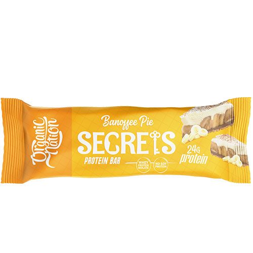 Secrets Protein Bar-Banoffee Pie