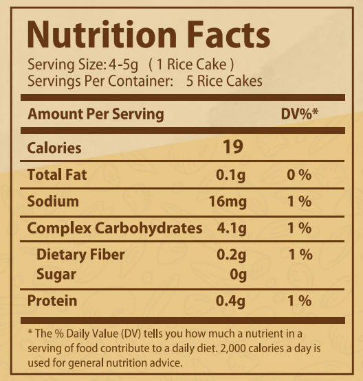 Rice Cake - Salted Mixed seeds